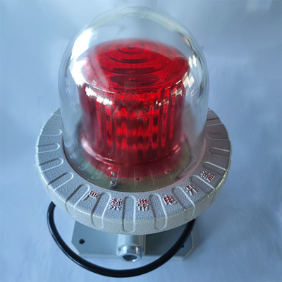 Luz de aviso de alarme à prova de explosão IP65 ATEX para zona perigosa 1/2 Zona 21/22 Armazém industrial