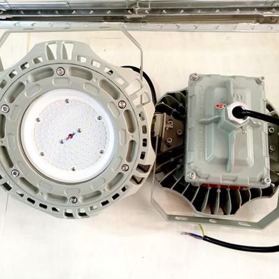 Lâmpada à prova de explosão 50W/100W/150W/200W Alumínio 5000K Usos industriais de fábrica de garagem