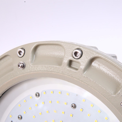 Luminárias de alta baía LED à prova de explosão de teto de 150W ATEX Ex d IIC T6 Gb IP66 à prova d'água para zonas perigosas
