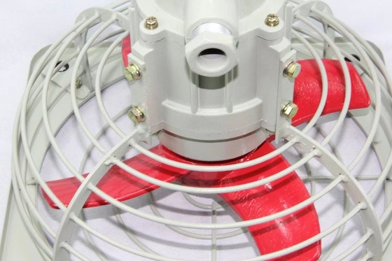 Ventilador de escape à prova de explosão de alta eficiência de 120-750w com dispositivo de amortecimento de vibrações adequado para a zona 1,2