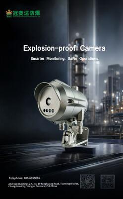 Câmera de vigilância à prova de explosão para a zona de indústria do petróleo e do gás e da indústria química 1/21